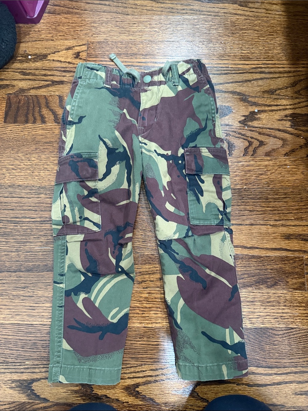 Polo by Ralph Lauren Kids Camo Cargo Pants - Green/Brown